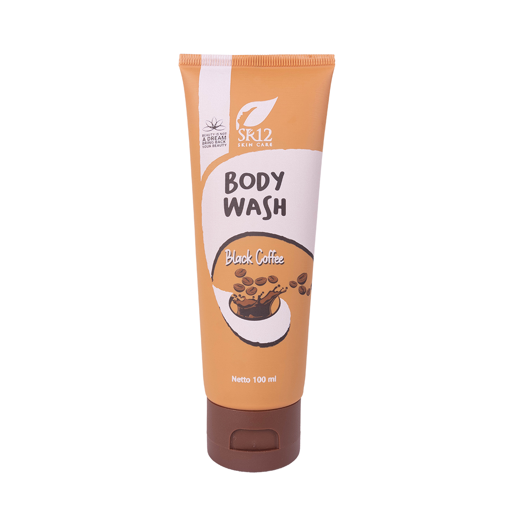 Body Wash Black Coffee Distributor SR12 Herbal Skincare